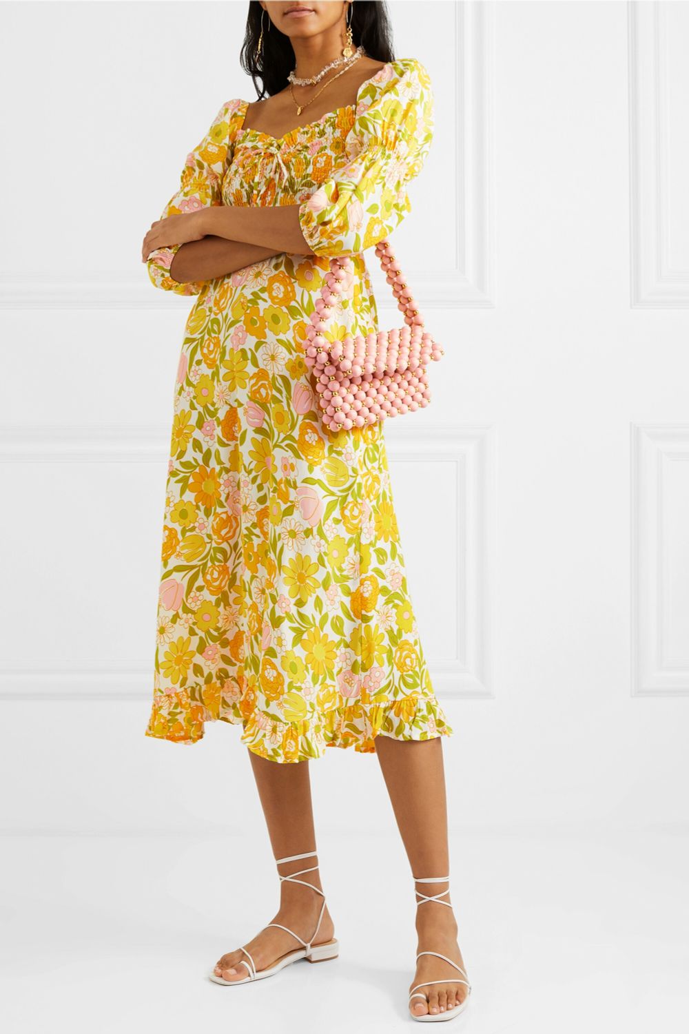 Faithfull the Brand - Nora Midi Dress on Designer Wardrobe