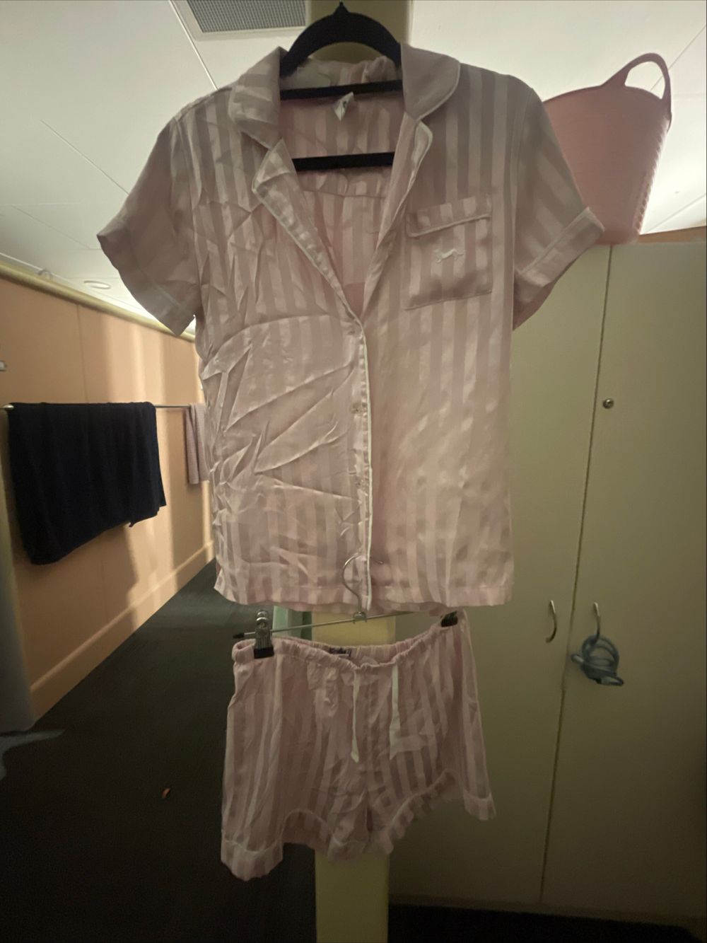 Peter Alexander Pink Striped Pyjama Set