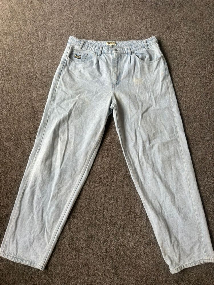 Men’s Cromer light washed blue jeans