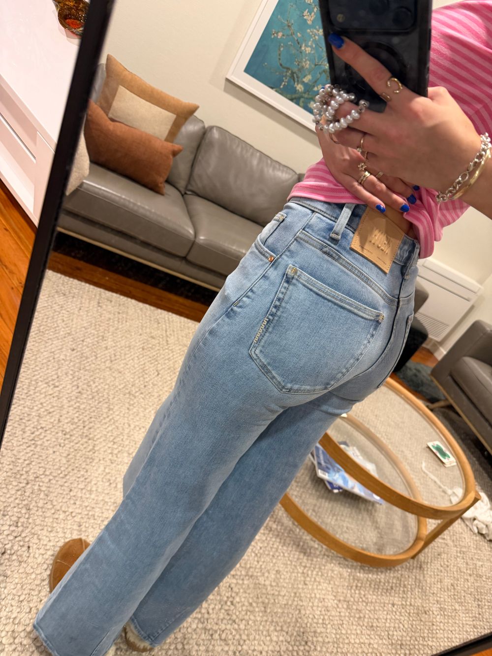 New denim Eva jeans