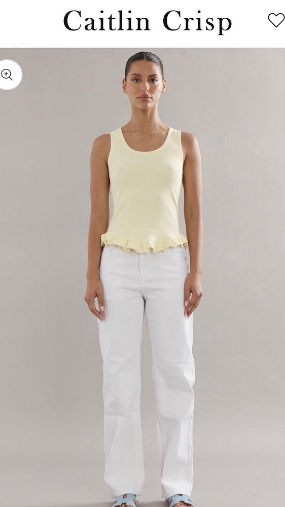 Caitlin Crisp Yellow Tutu Tank - SOLD OUT style!