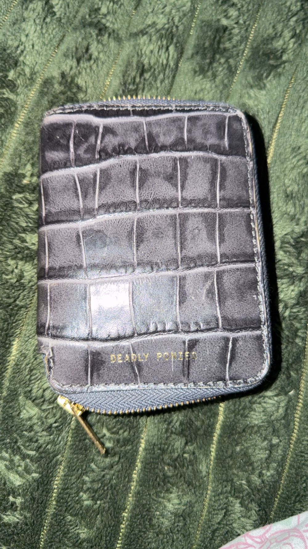 Deadly Ponies Black Wallet