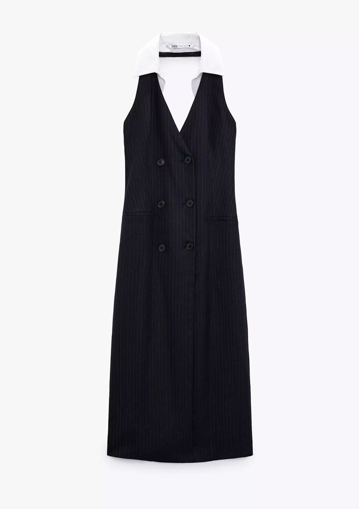Zara pinstripes dress