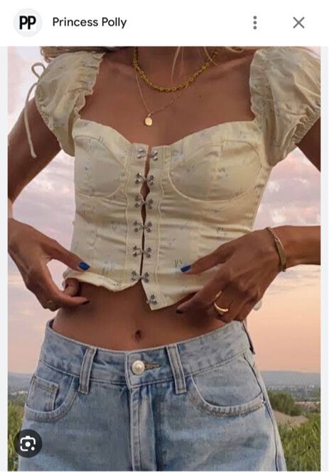 Yellow Princess Polly Top