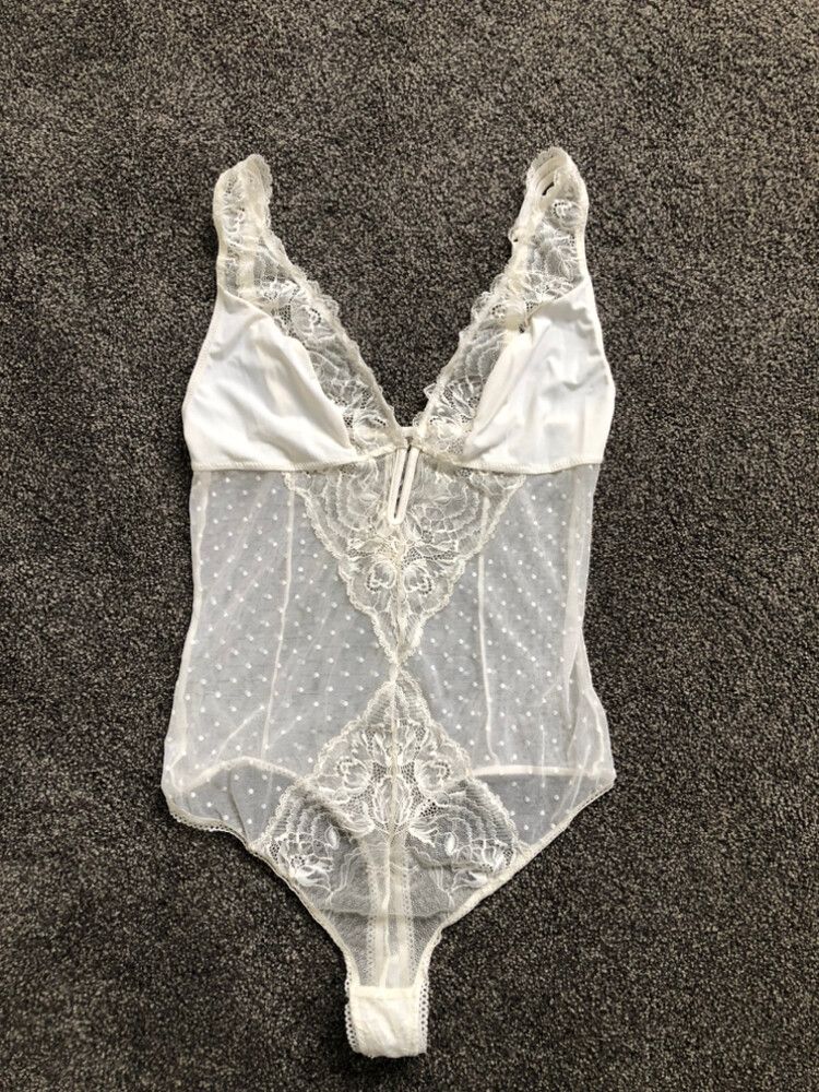 White Lace Bodysuit
