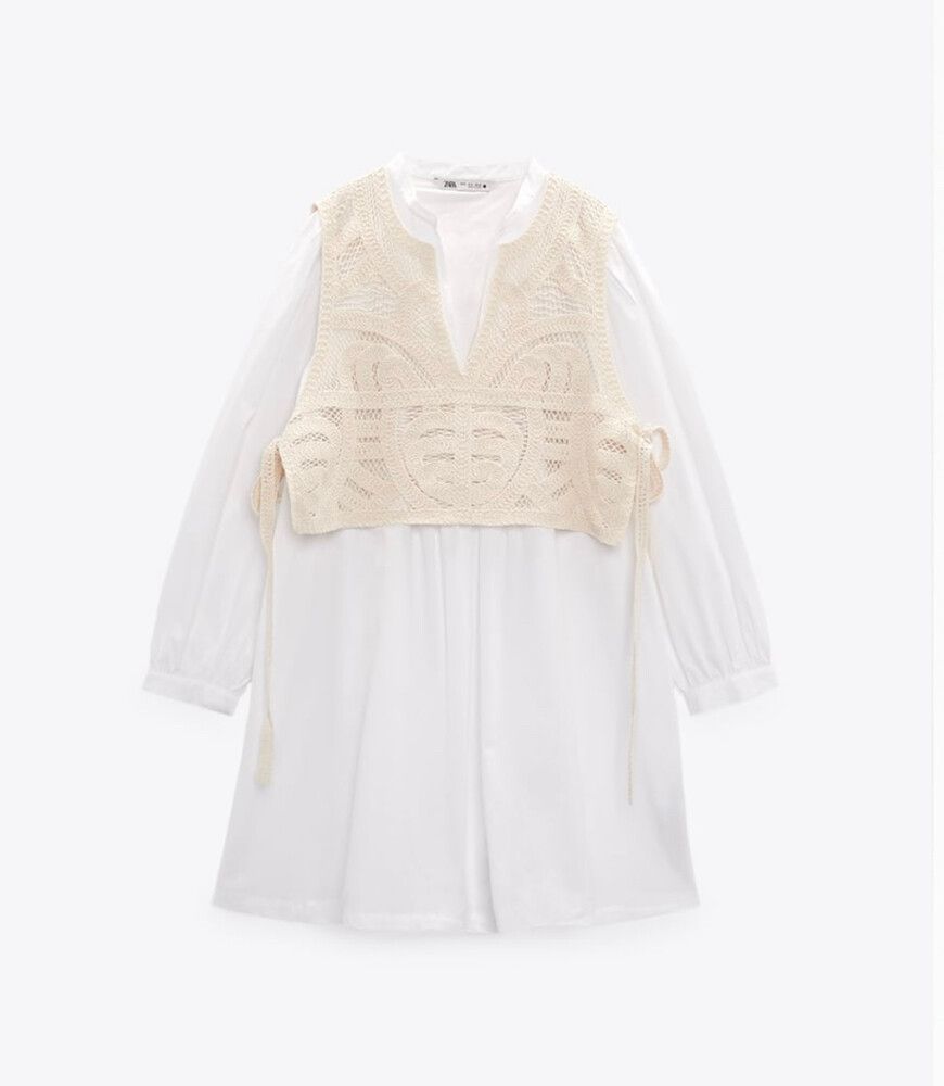 princess polly baby blue dress Sakkas Rosa Boho Style Floral Tunic Dress main image 1