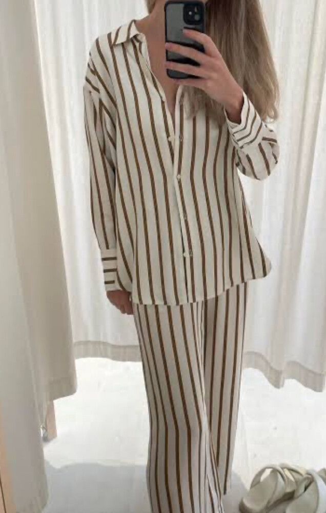 Assembly Label Italian Jacquard Stripe Shirt