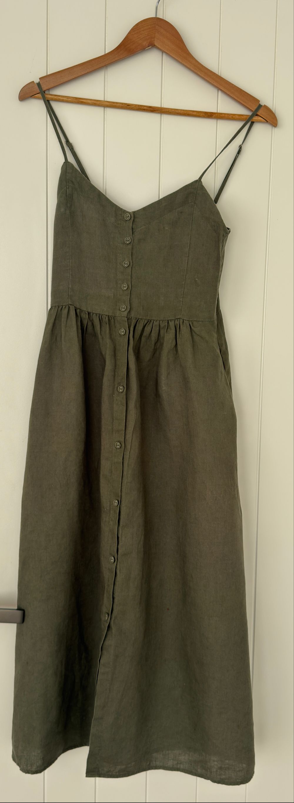 Among the Brave Linen Dress