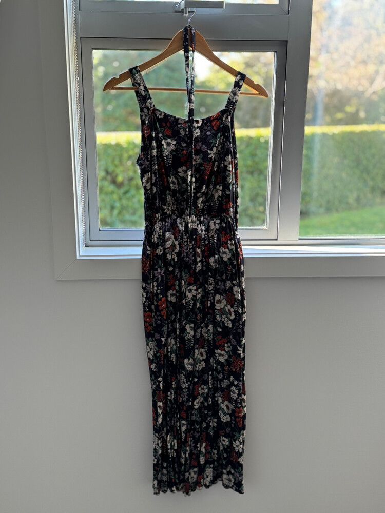 Kilt Floral Sleeveless jumpsuit