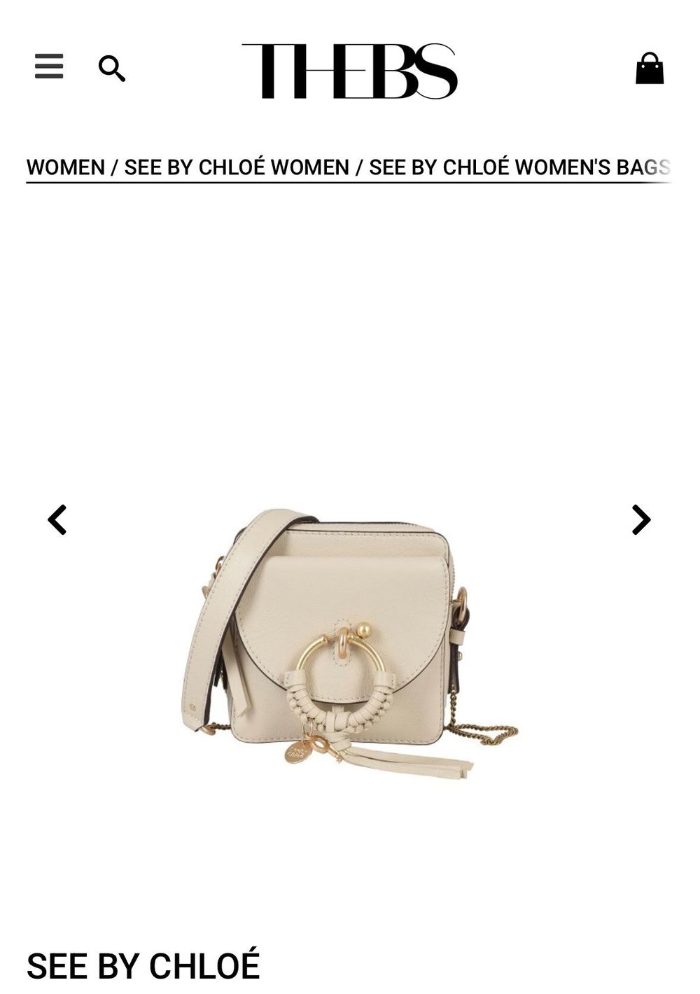 See by Chloé Joan Camera Bag