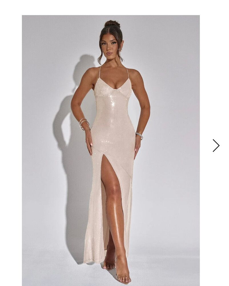 cape dress fashion nova Estelle Statement Evening Gown - Sculpted Silhouette with Refined Movement and Polished Detail main image 0