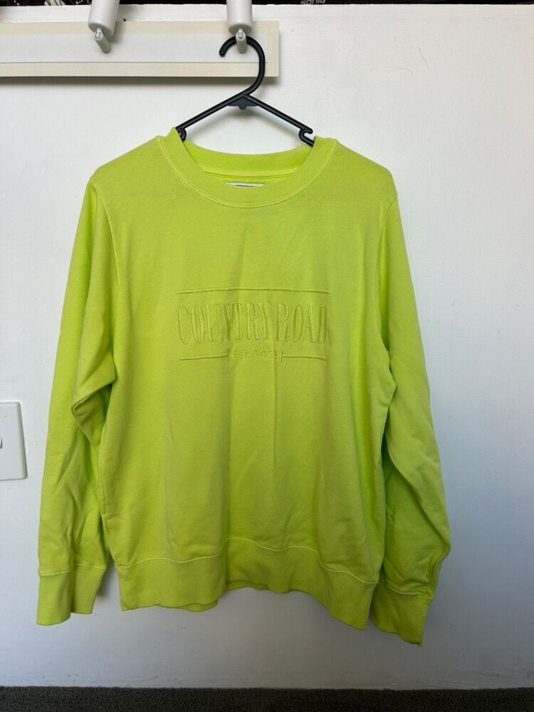 Country Road Cotton Heritage Sweater - Yellow