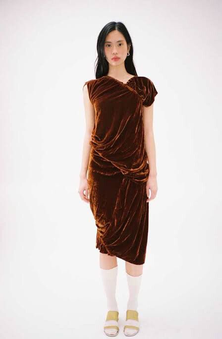 Base Range Velvet Dress