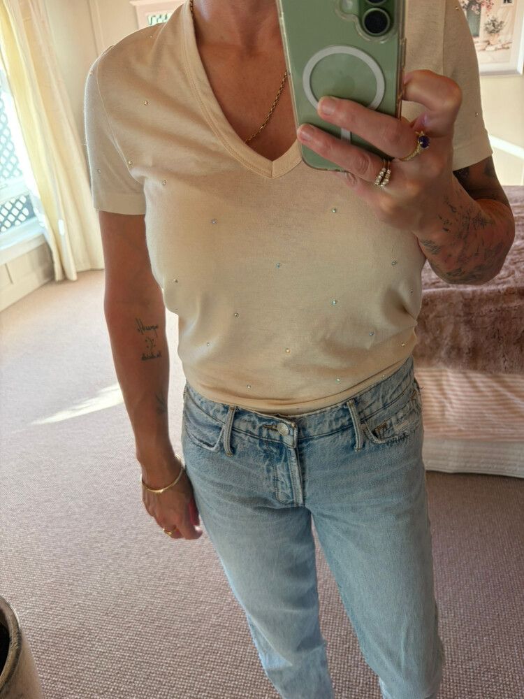 Zadig & Voltaire Cream Top