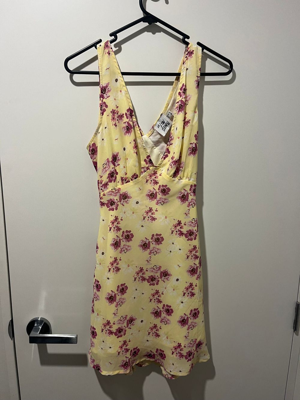 knee length dresses for ladies Nellie Midi Dress Floral | Yellow | Womens main image 0