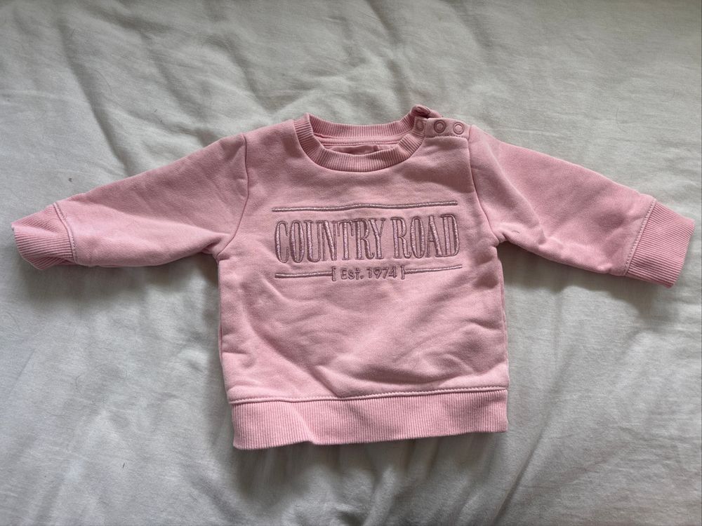 Country Road Pink Sweatshirt