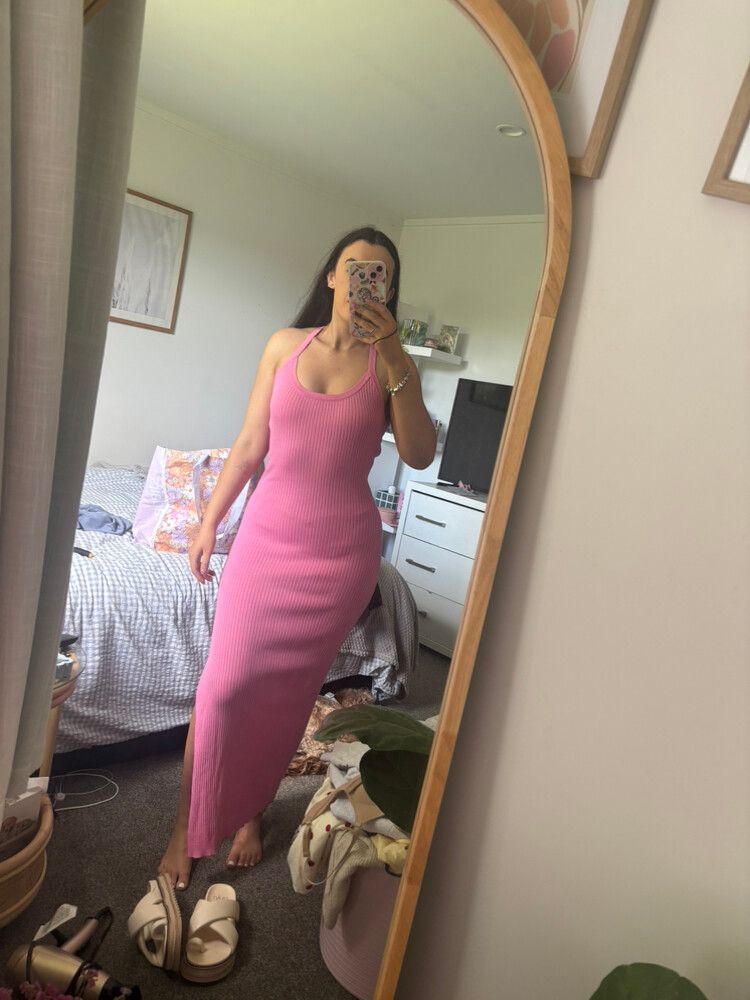 Meshki Pink Maxi Dress