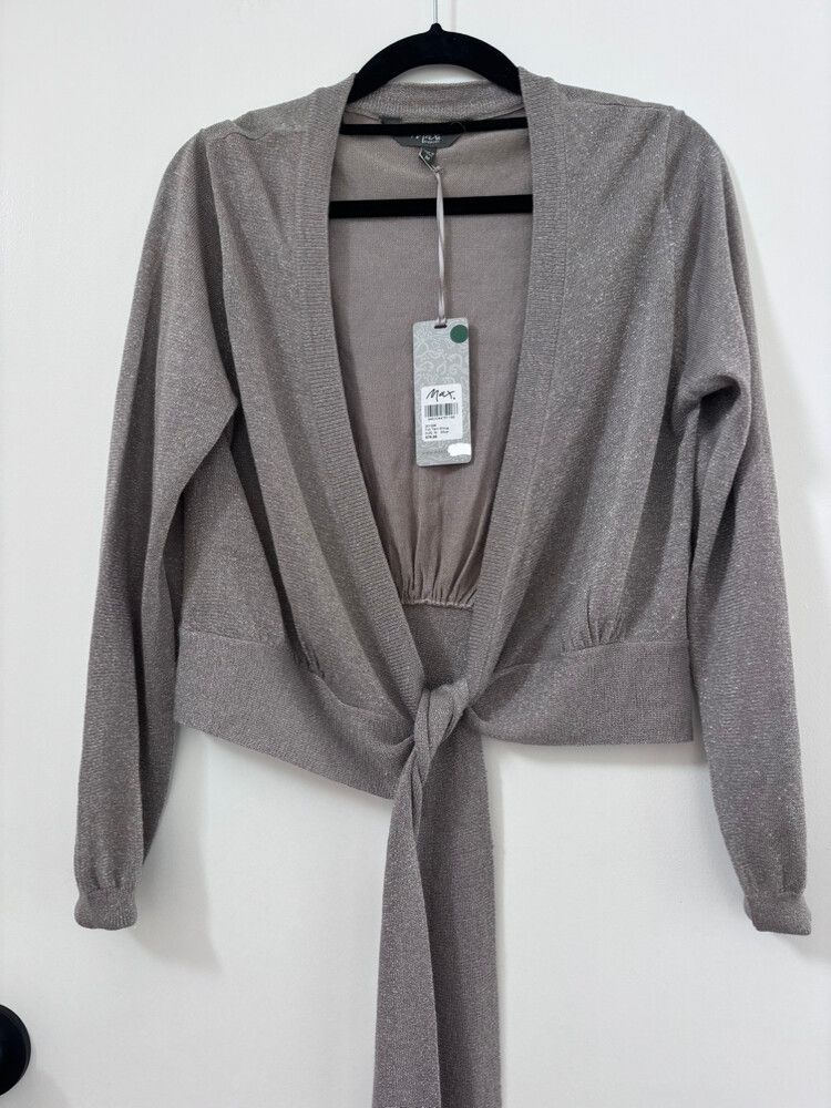 Sparkly silver Cardi