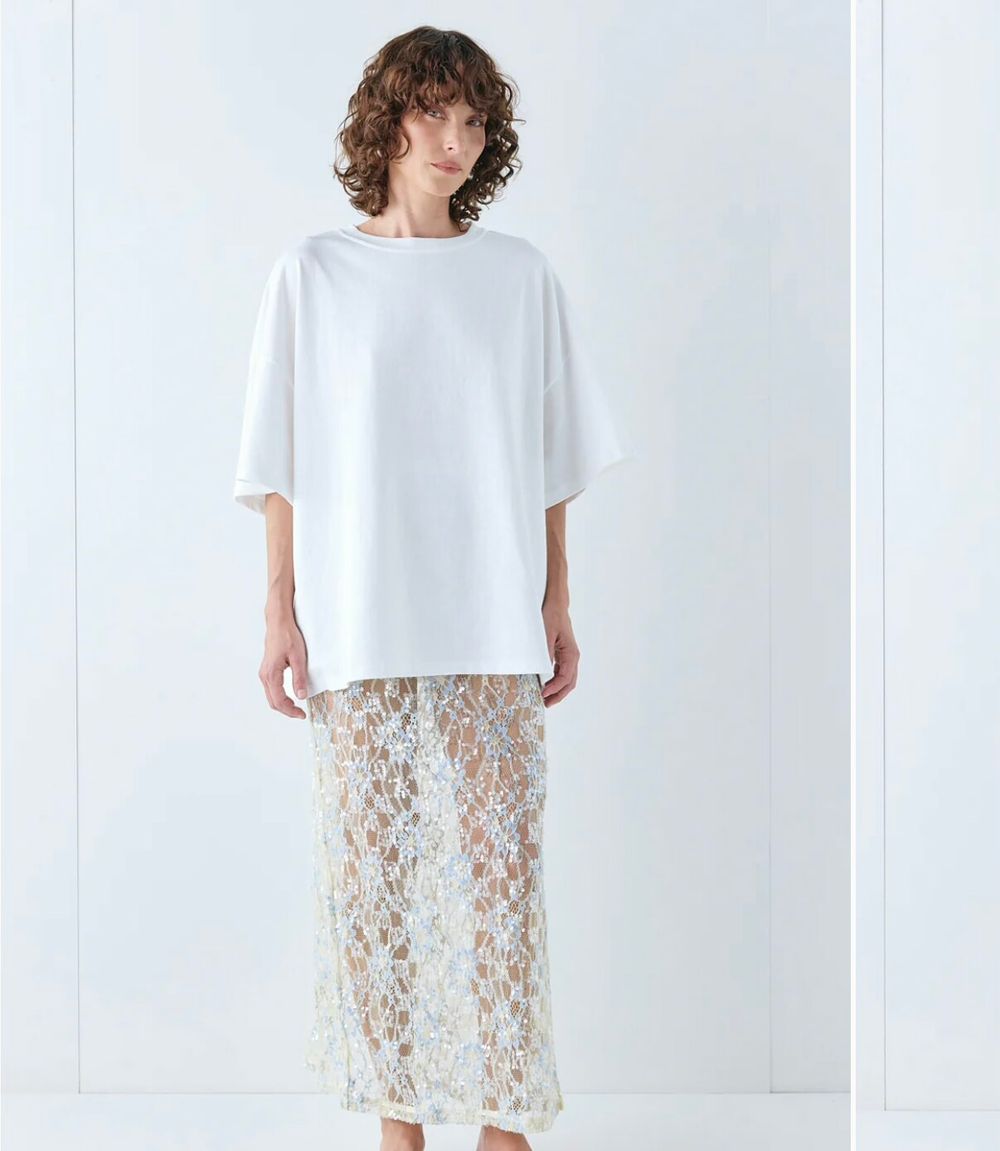 Devyn Sequin skirt