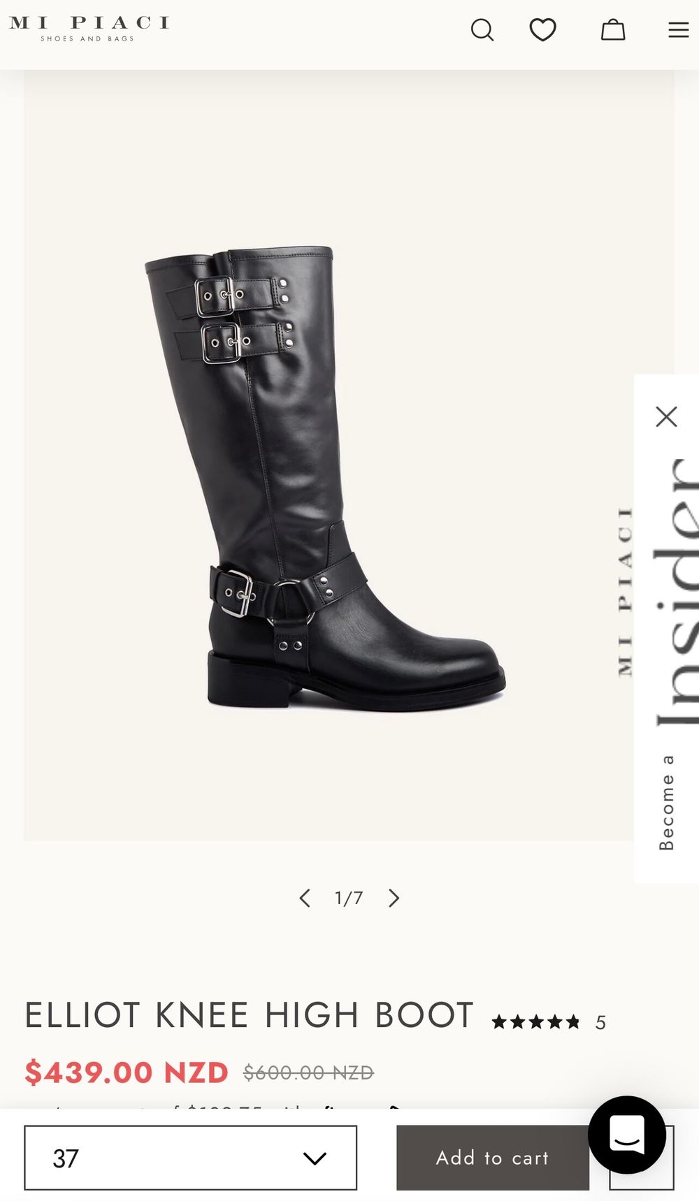 Mi Piaci Elliot Knee High Boot