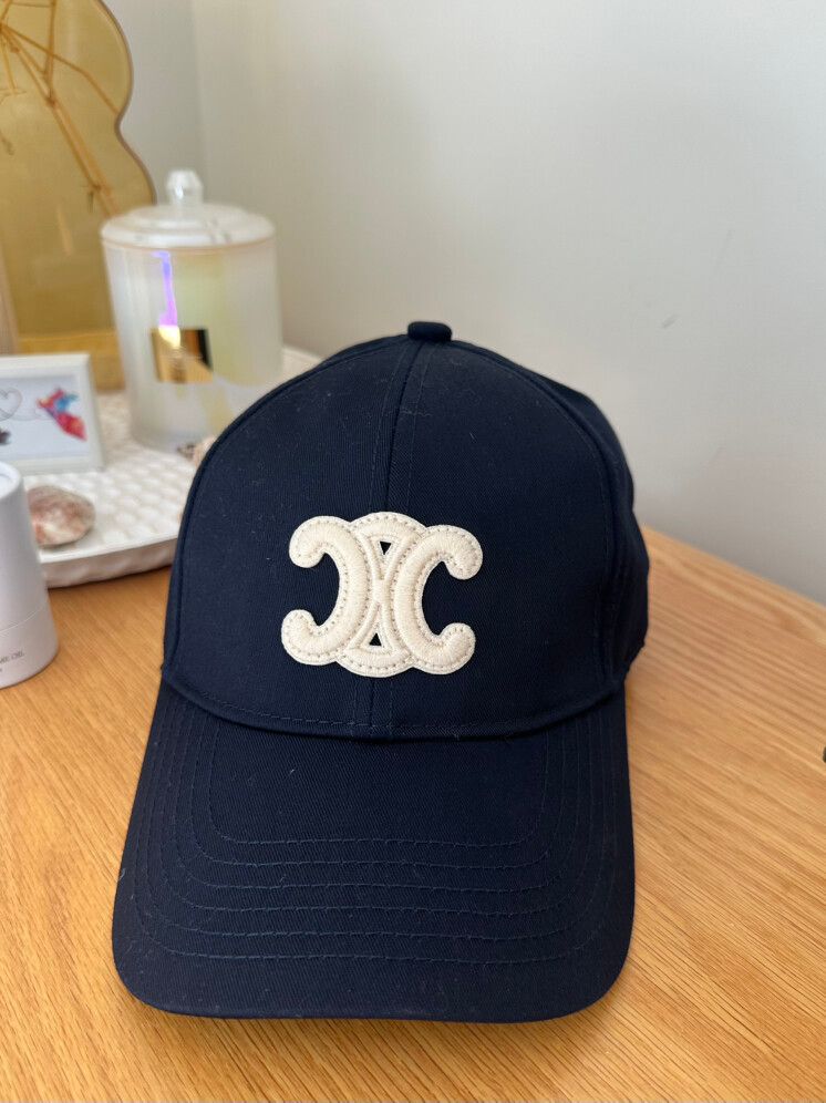 Celine - TRIOMPHE BASEBALL CAP IN COTTON on Designer Wardrobe display picture 1