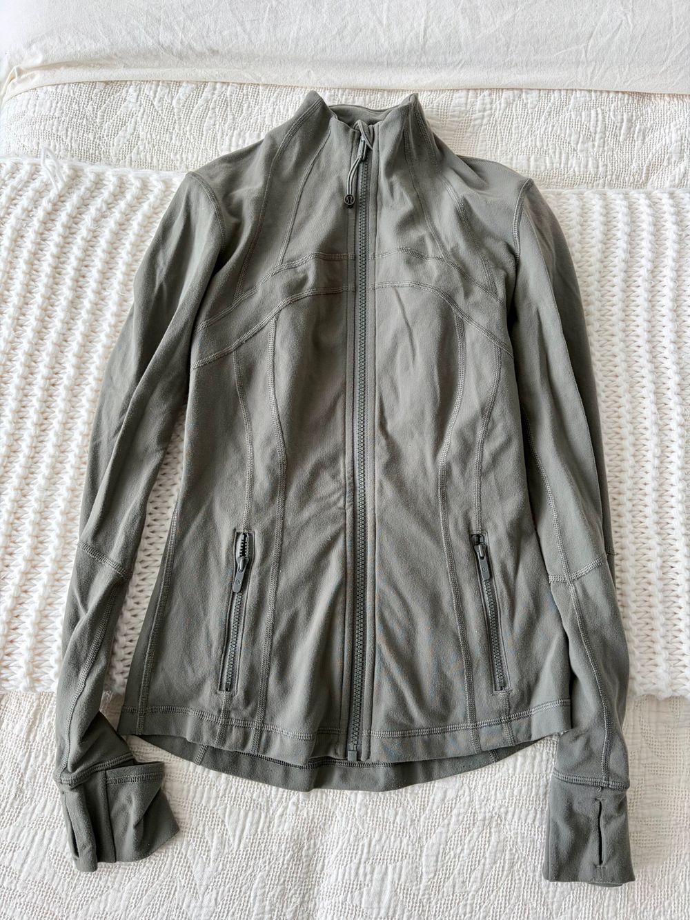 Lululemon Define Jacket Sage Green Size 2