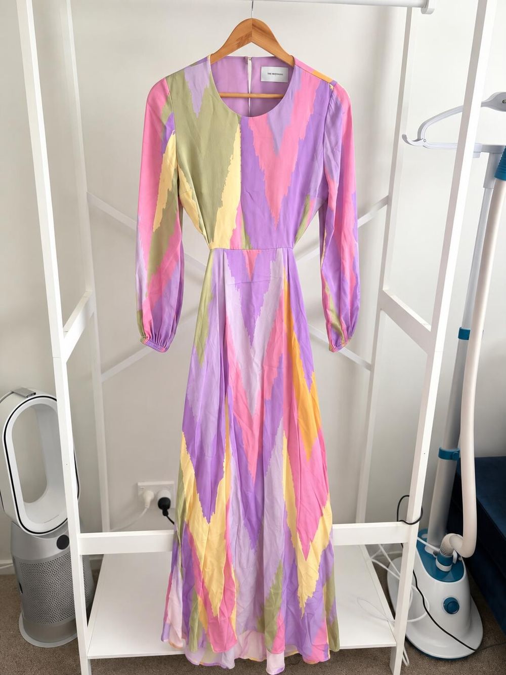The Wolf Gang Multicolour Cut Out Maxi Dress Size M