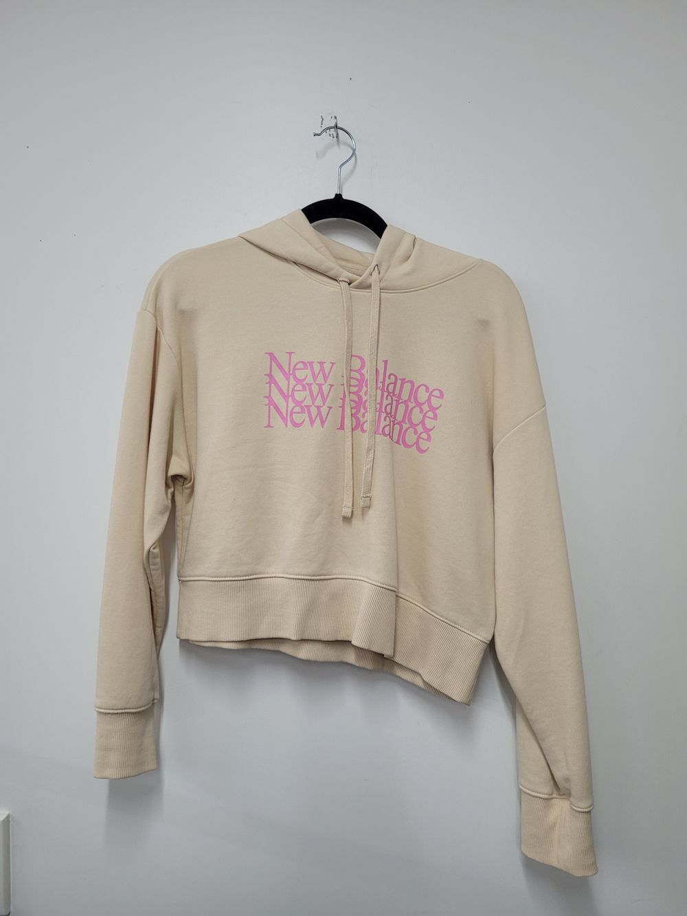 New Balance Beige Hoodie Size S