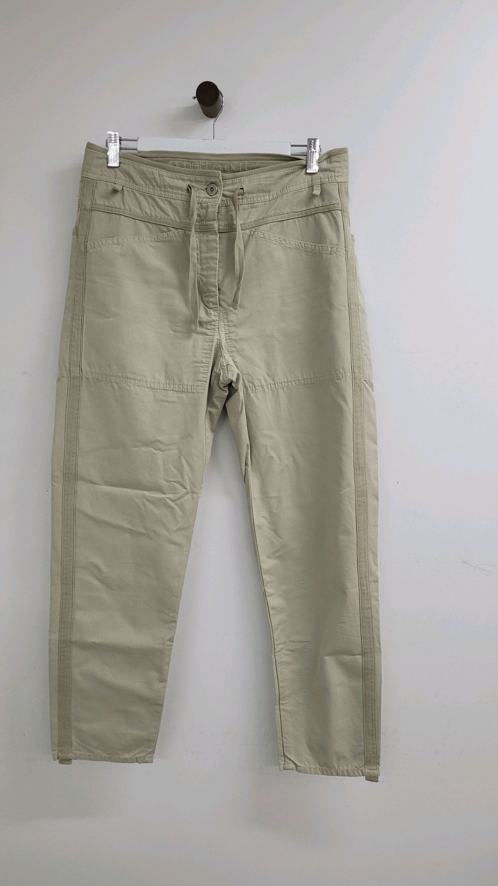 Annette Gortz Beige Drawstring Pants