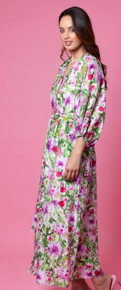 New Augustine Floral Maxi Dress XS
