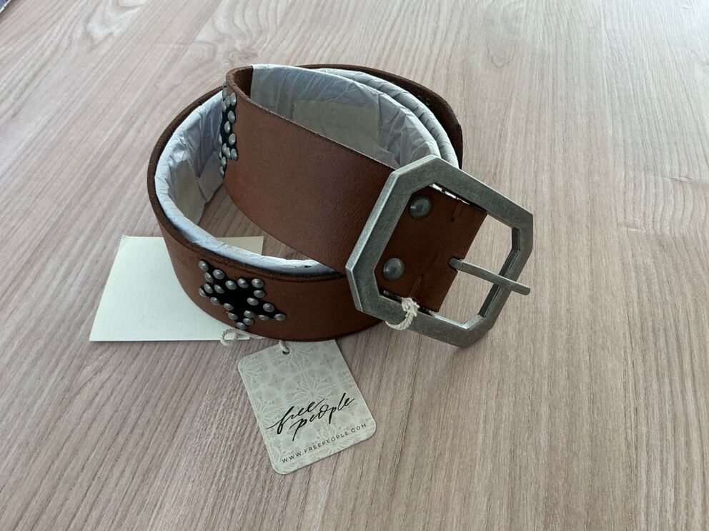 Free People star studded belt