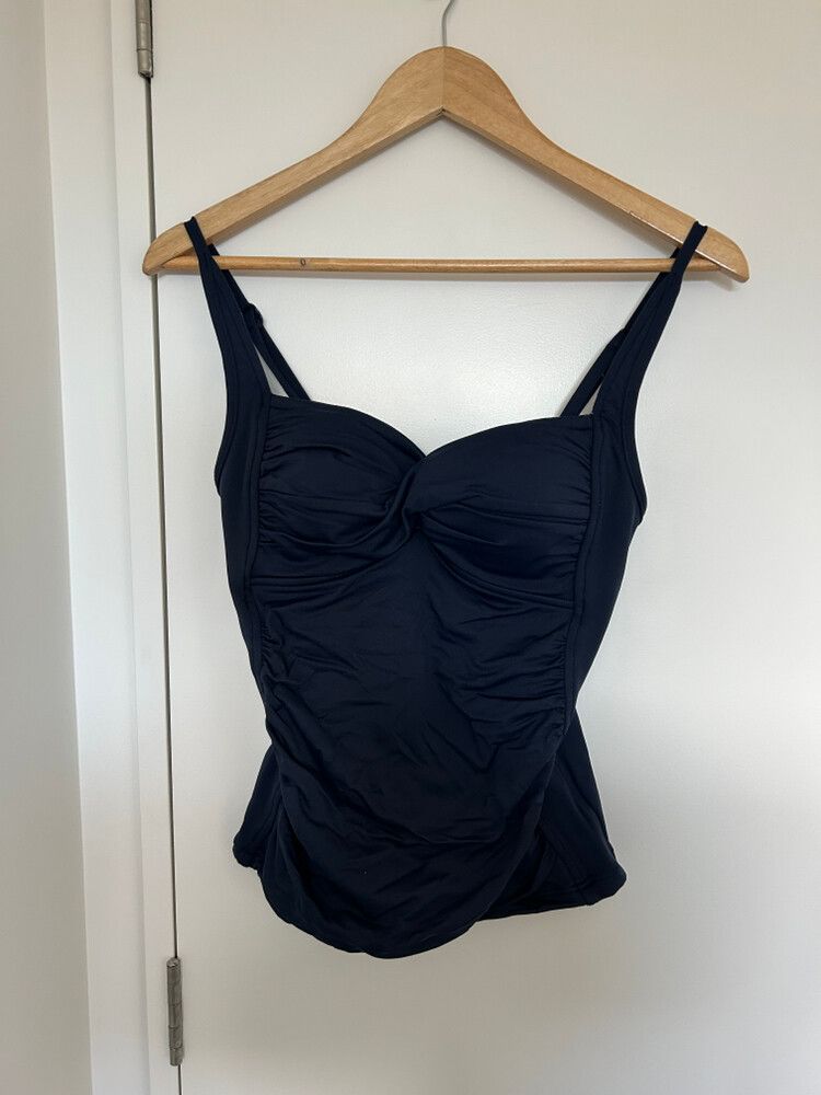 Seafolly Blue Swim Top