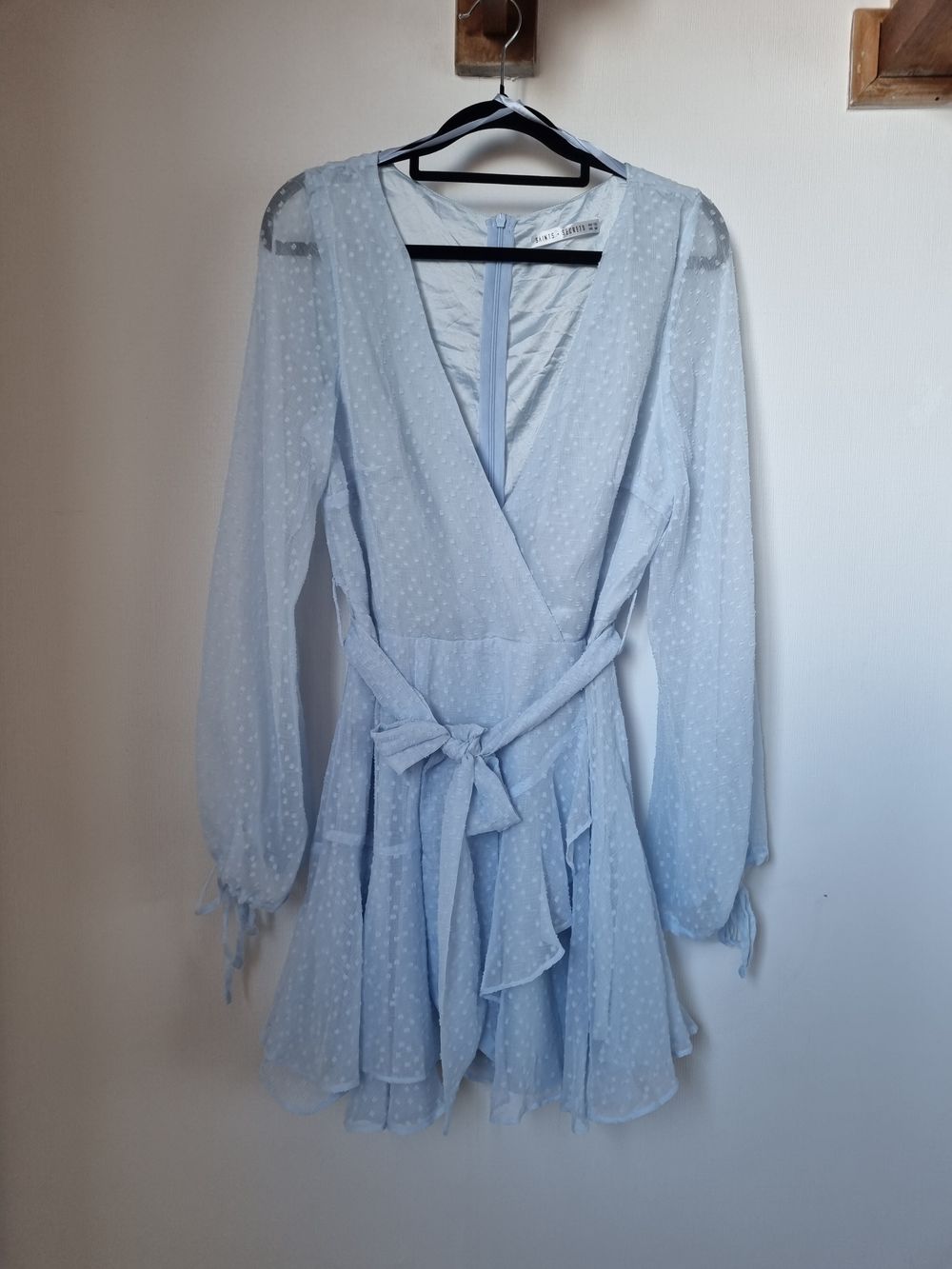 beaded tassel dress ALBINA DYLA BELLA SILVER BEADED TASSEL DRESS