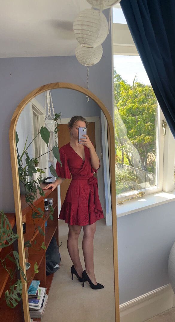 Red Cocktail Dress