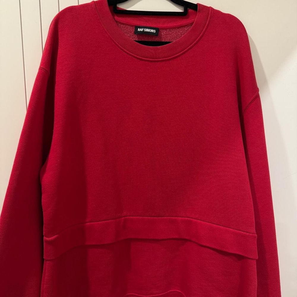 Raf Simons - Red Jumper Sweatshirt