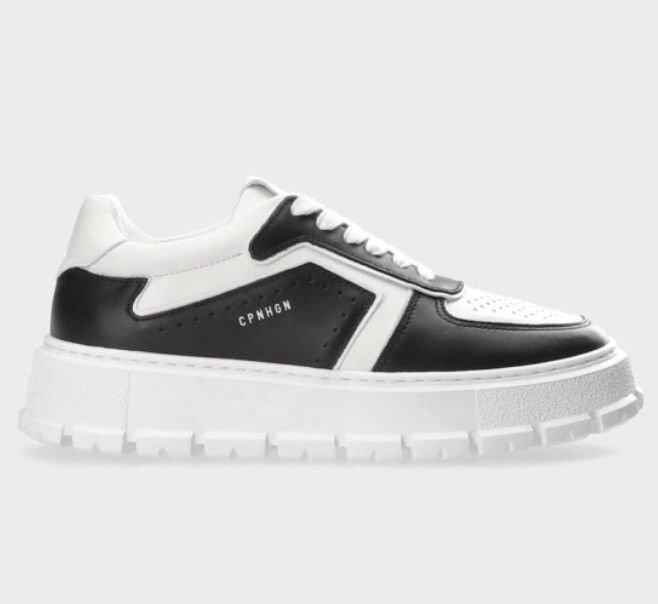 Copenhagen Studios Black White Sneakers