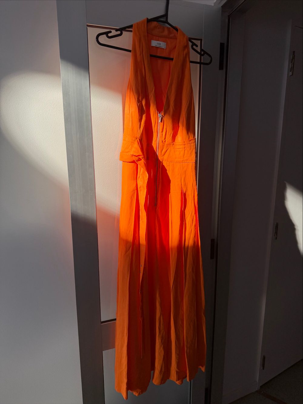 cue orange dress Cue