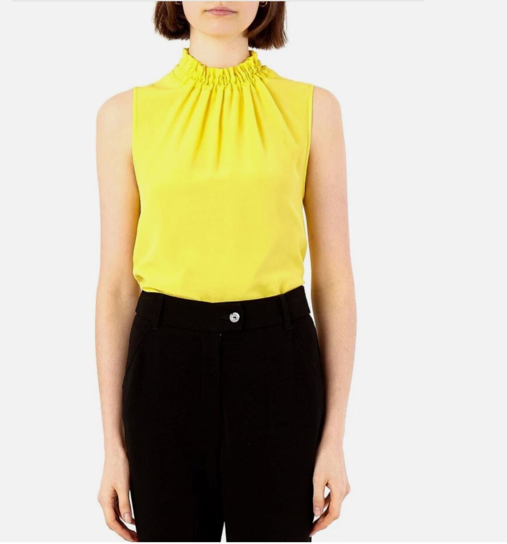 Cara Silk Blouse Size Small BNWT RRP$289 Minimal Romantic Glam