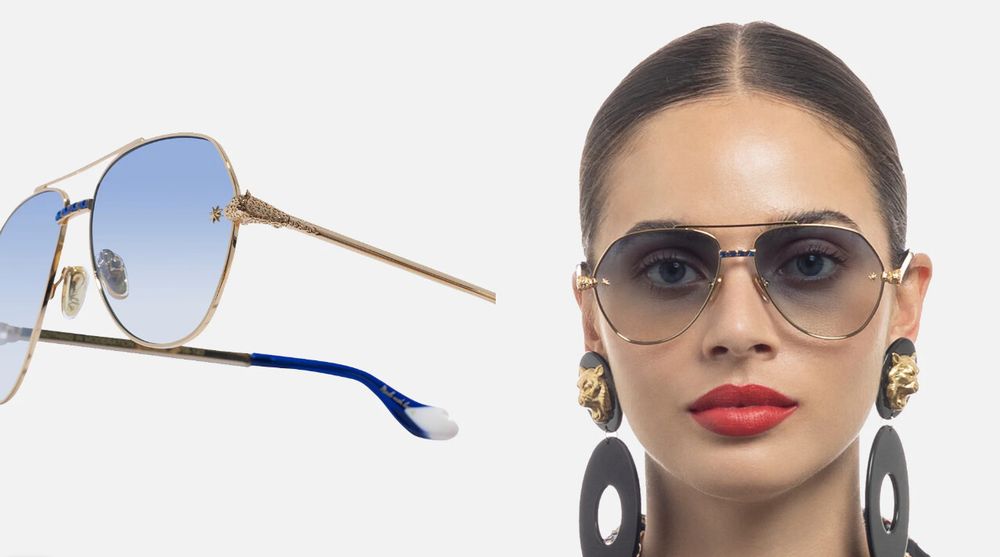 BNWT Camilla nothing in moderation sunglasses with case