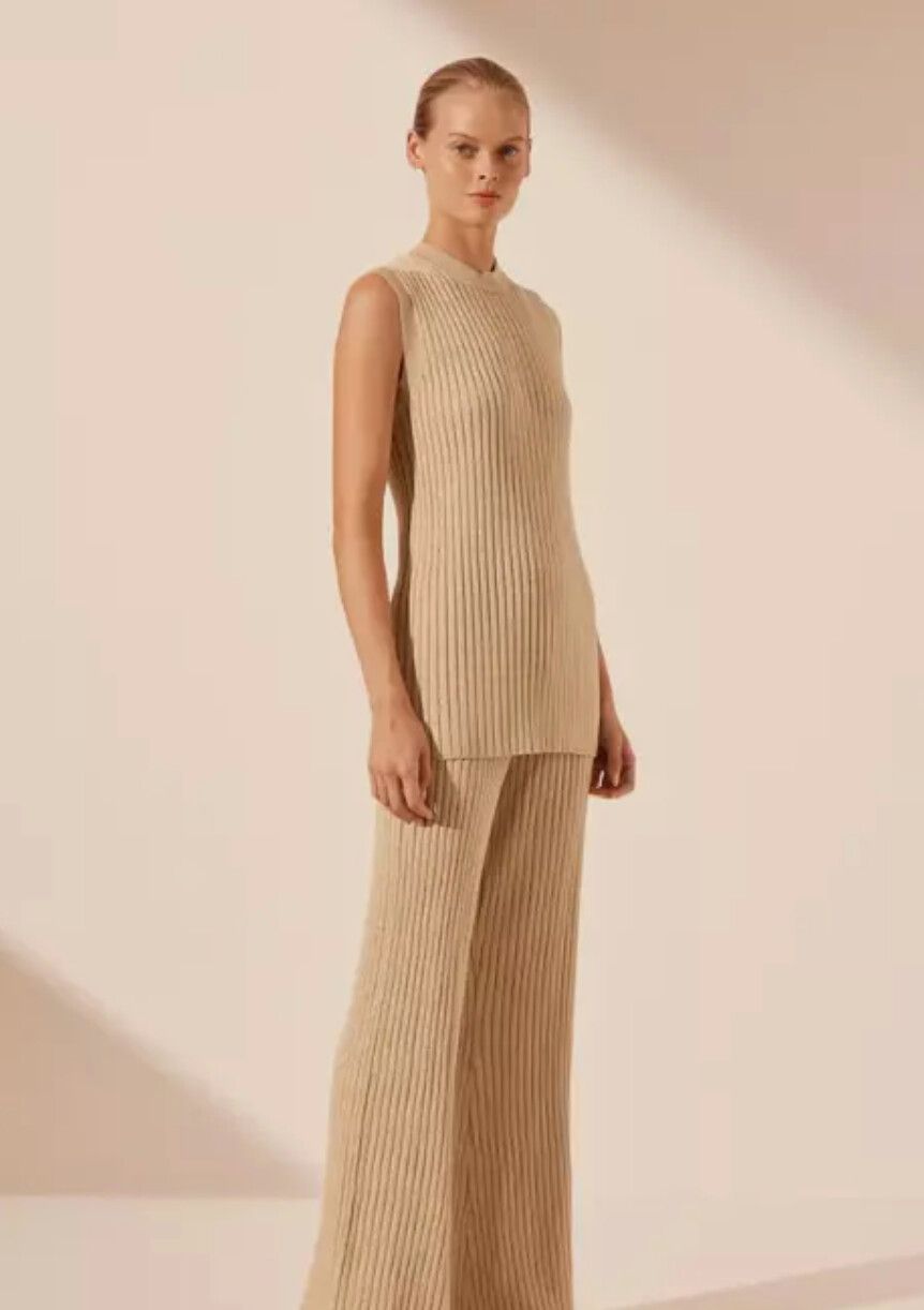 Shona Joy BNWT$249 livia sleeveless tunic top - champagne Size XL Glam Party