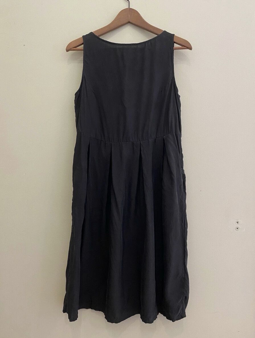 BUL Black Mini Swing Dress Size 10 Casual Summer Holiday Beach Designer Minimal