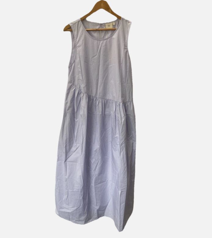 ELK Lucia Dress Size 12 Organic Cotton BNWT $199 Glam Summer Flowey Holiday