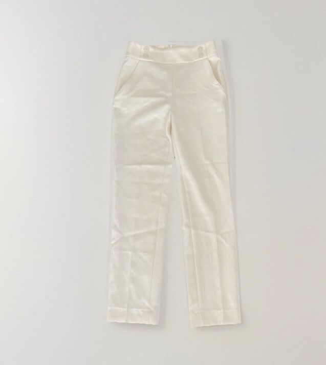 VERONICA BEARD Cream Pants Size 0/XS Designer Minimalist Preppy Office Casual