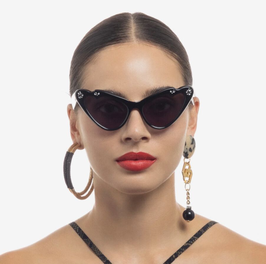 Camilla FLUTTERBY | BLACK Sunglasses BNWT$280 Glam Party Chic Boho Resort Design