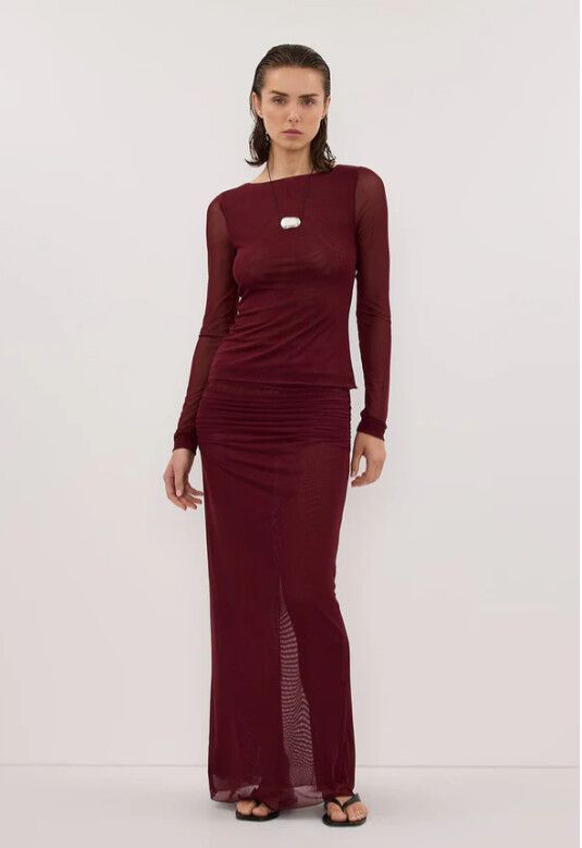 burgundy 5t dress Dainty Flower Girl Dress | Burgundy Sequin with Velvet A-Line
