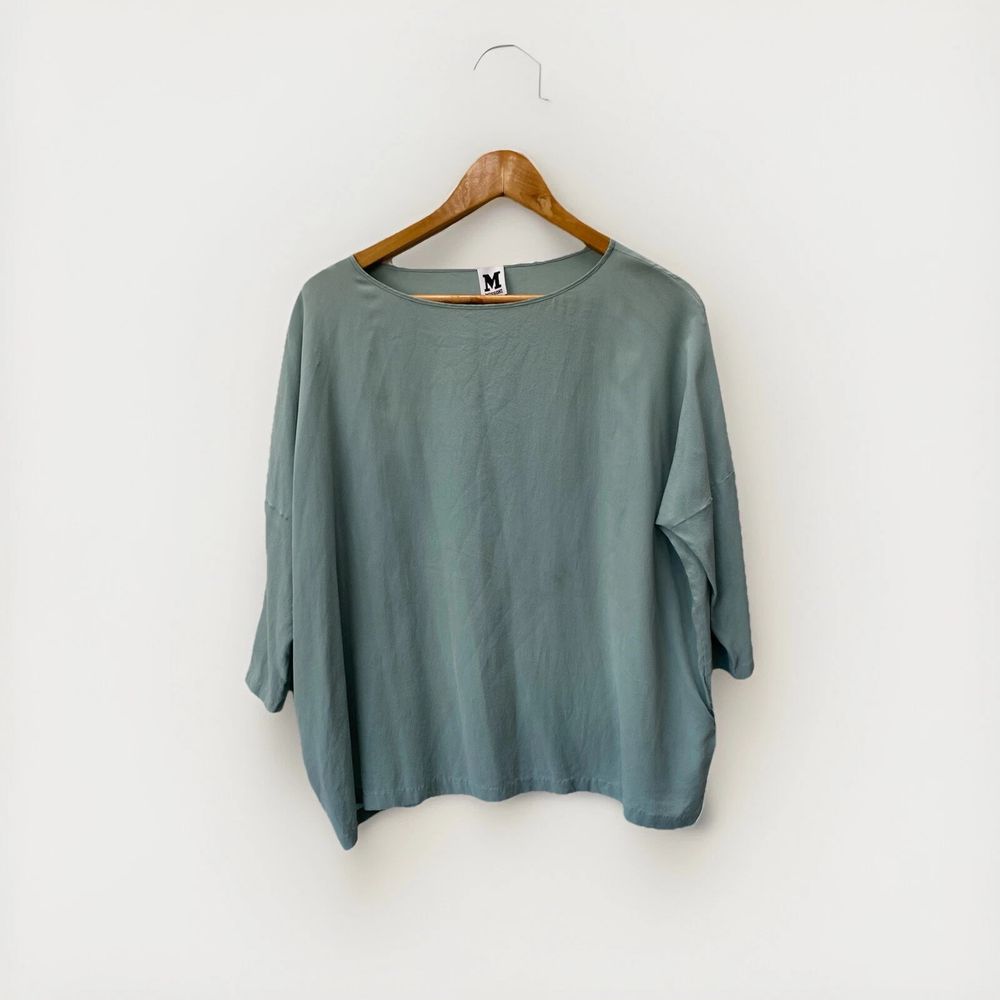 MISSONI Silk Blouse Size Large Casual Flowy Summer Holiday Resortwear