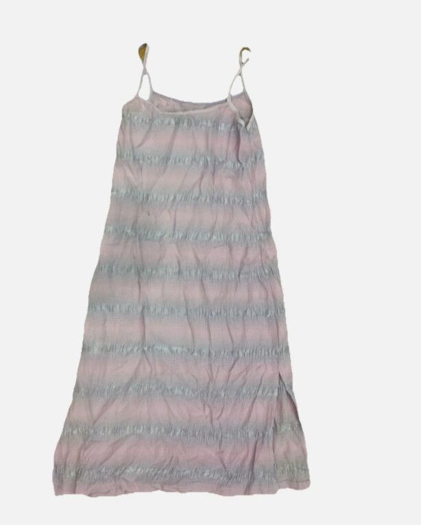 HANDSOM Pink & Purple Silk Mini Slip Dress Size 10 Rouched Designer Glam Summer