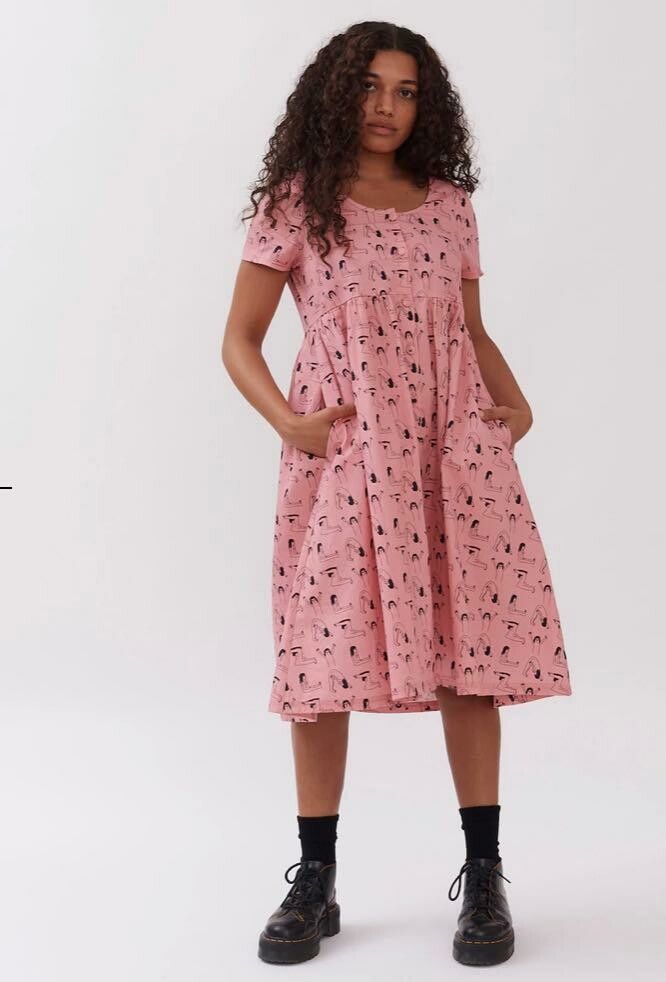 pink dress leather BARBIE DREAMS FAUX LEATHER MINI DRESS IN PINK  AKIRA