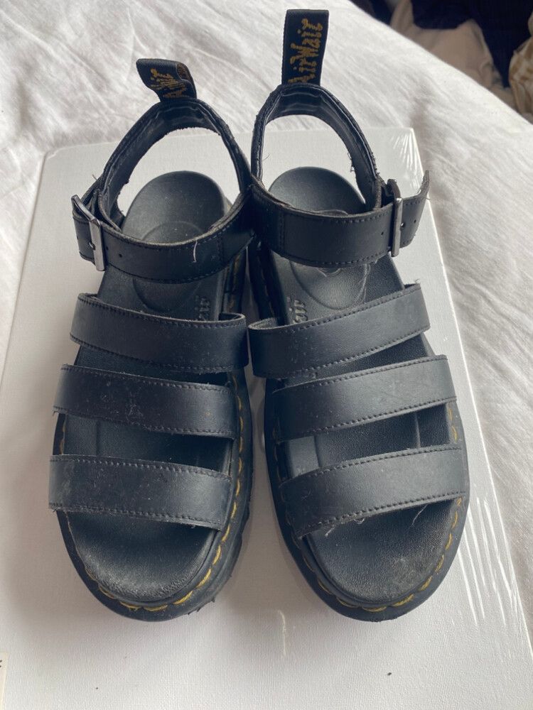 Dr. Martens Black Blaire Sandals