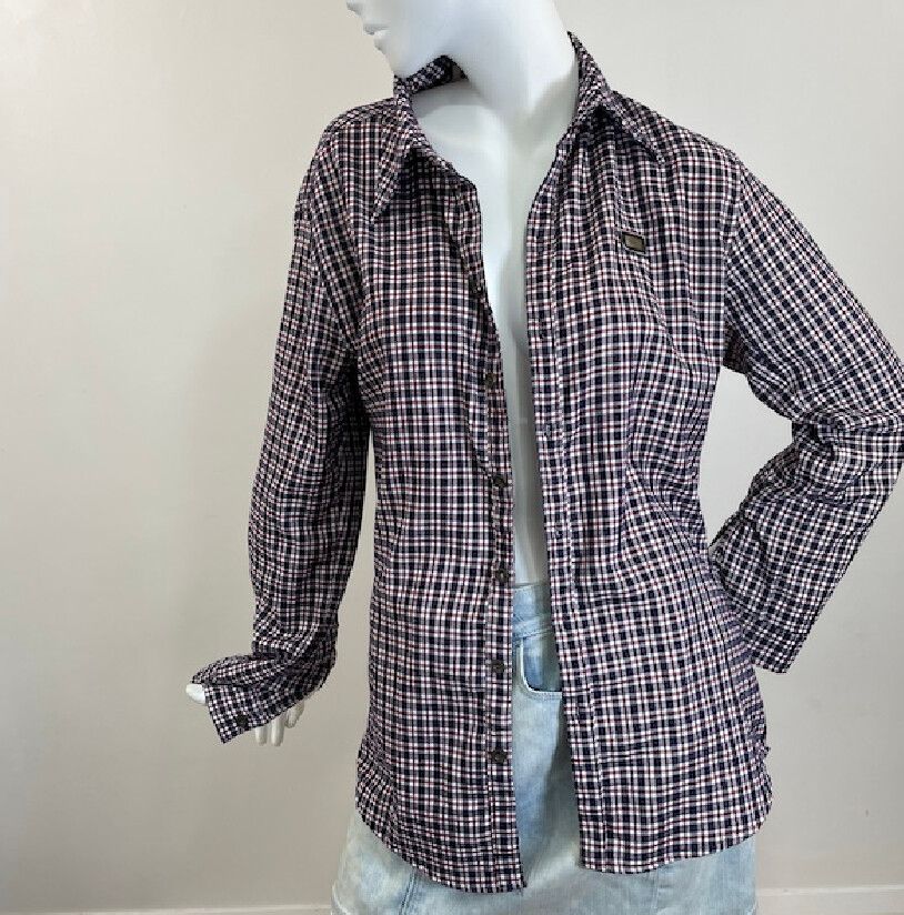 D&G Dolce Gabbana 1986 button up checked shirt size 8-10